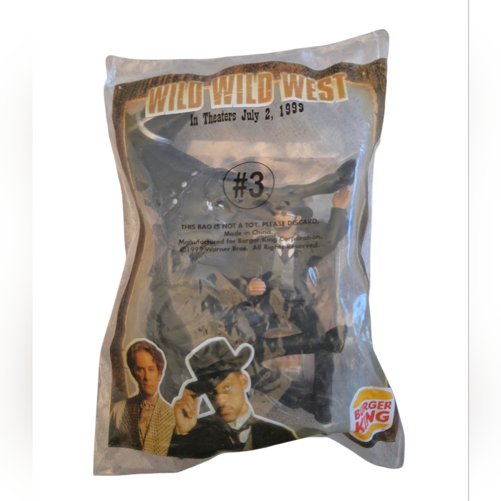 Vtg BK Wild Wild West Kids Meal Toy Collectible